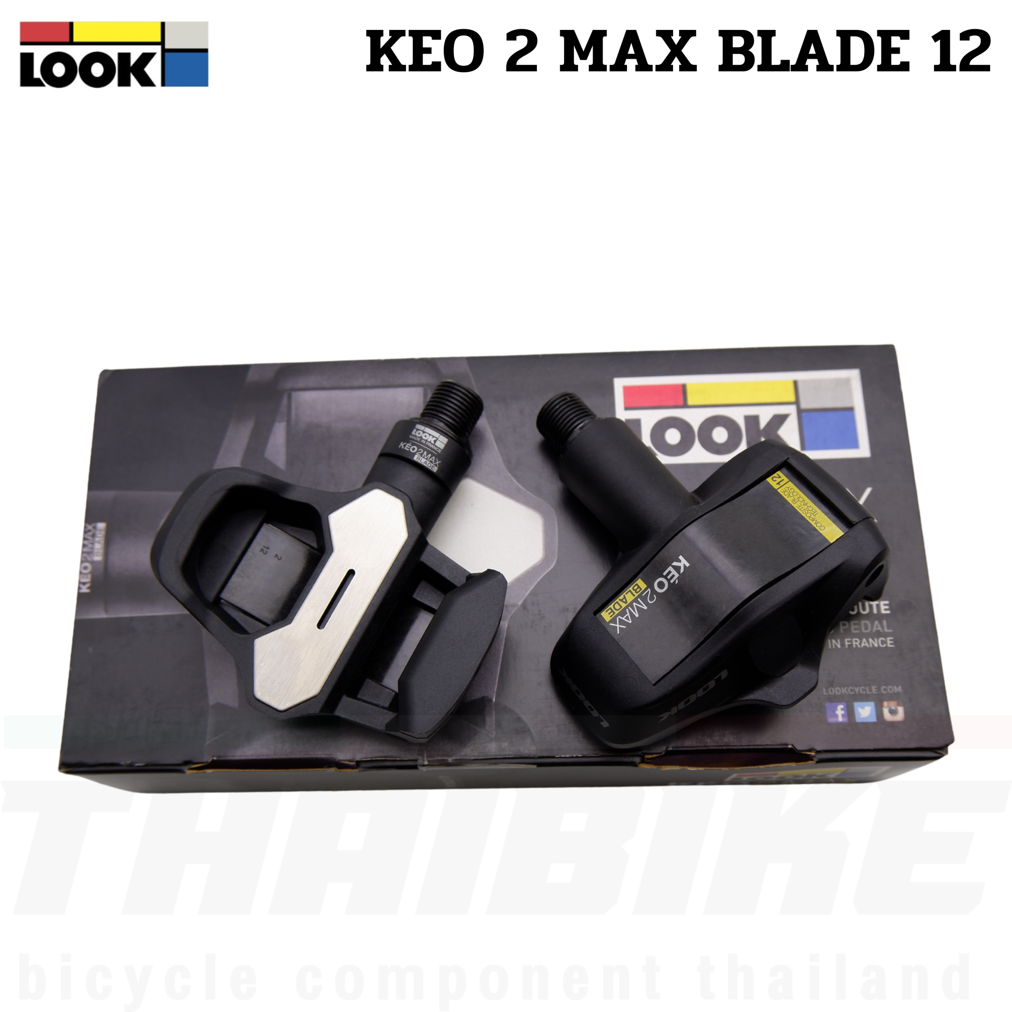 บันไดคลีทจักรยานเสือหมอบ LOOK KEO 2MAX BLADE 12