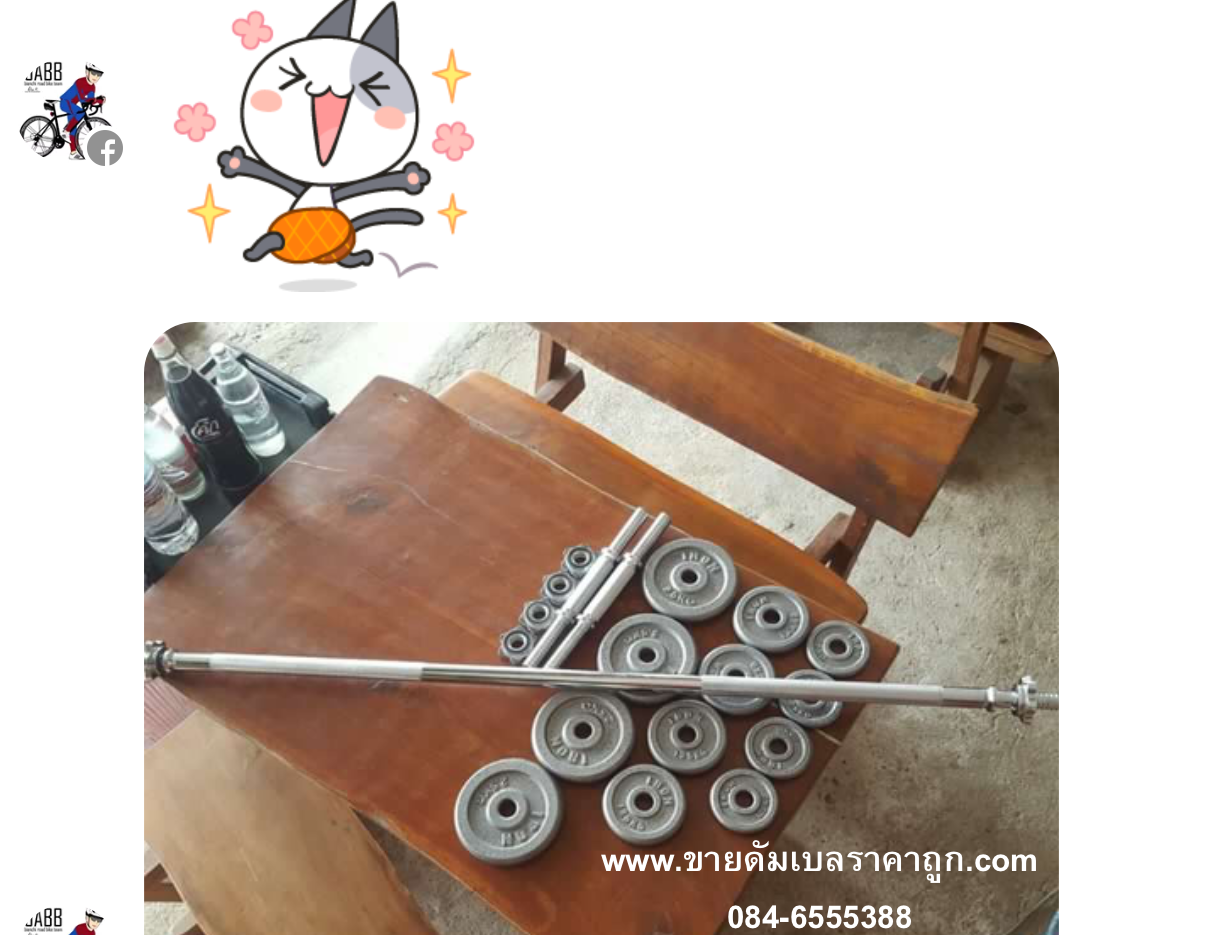 เซทดัมเบล แผ่นรูขนาด 1 นิ้ว