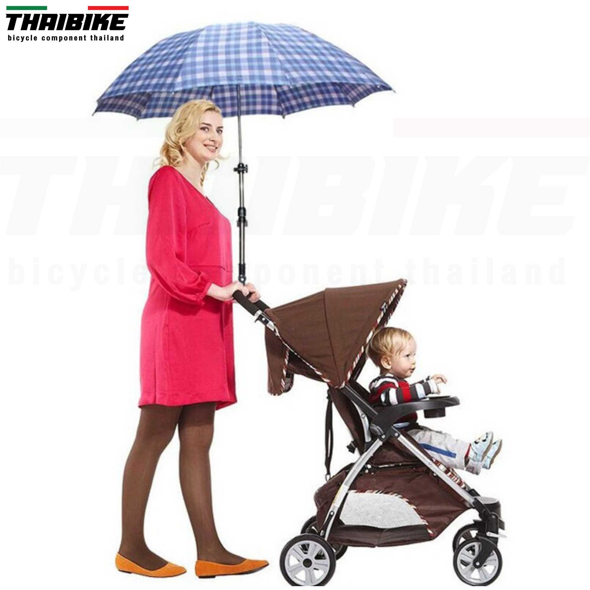 ขายึดร่มติดรถเข็น รถจักรยาน ร่มติดขายึด ร่มติดรถ สำหรับติดแฮนด์รถเข็นเด็ก จักรยานเด็ก