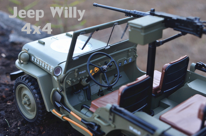 Jeep Willy Rc 1:14 Scale
