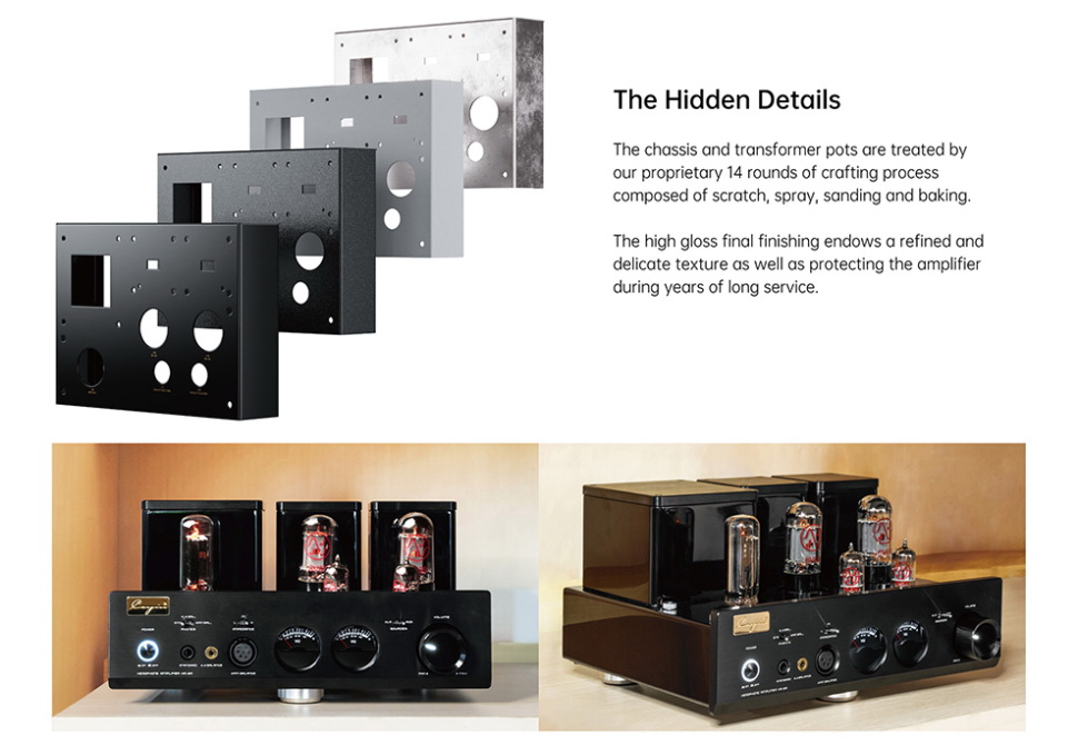 [สั่งจองล่วงหน้า] Cayin HA-3A แอมป์ตั้งโต๊ะหลอดแก้วสูญญากาศ ประกันศูนย์ไทย