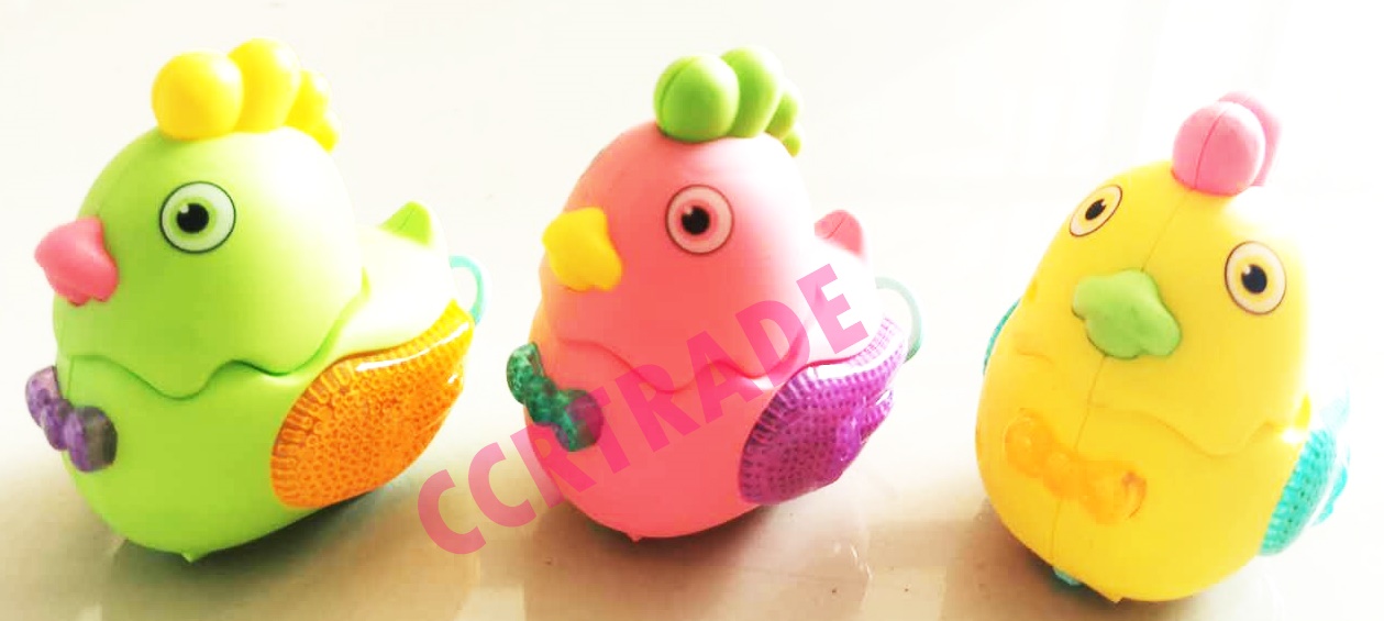 แม่ไก่สีหวานดึงสาย มีไฟถาด 7x7.5 ซม.(งานห้าง)