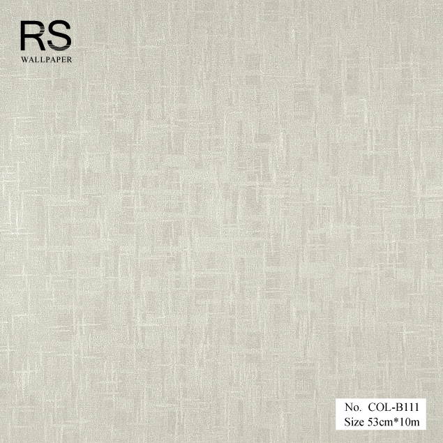 วอลเปเปอร์ มีเทกเจอร์ สีน้ำตาลเงิน No.COL-B111