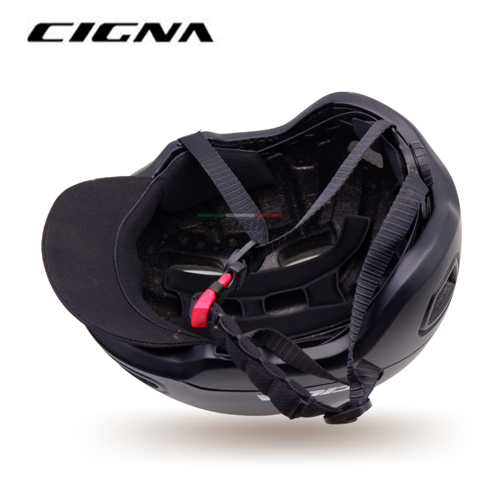 หมวกจักรยานแบบกลม มีแก็บกันแดด CIGNA หมวกผู้ใหญ่ SIZE L 57-62CM