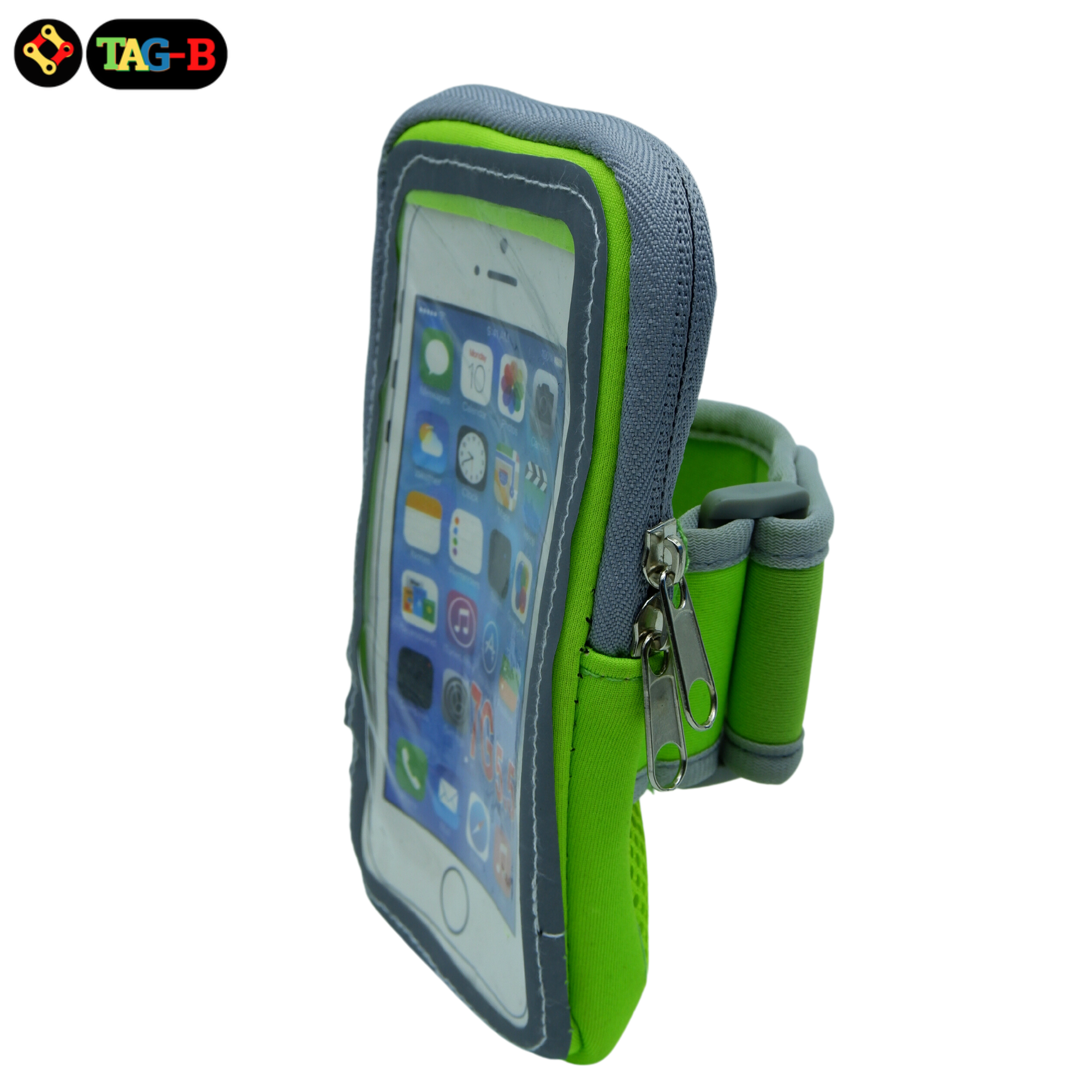 กระเป๋ารัดแขนใส่มือถือ ปั่นจักรยาน วิ่ง TAG-B นิ้ว