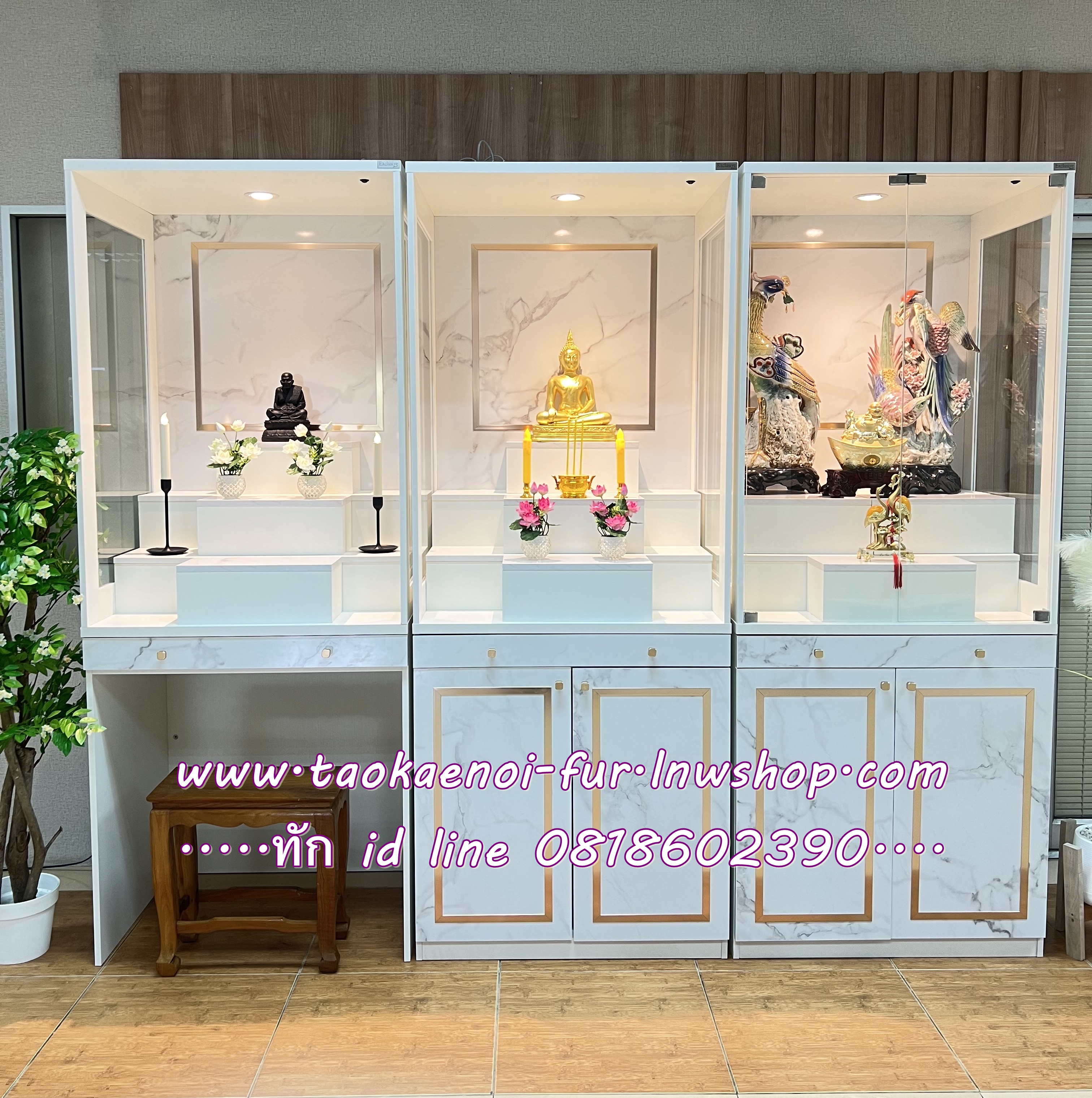 GO-03B ตู้โชว์พระ