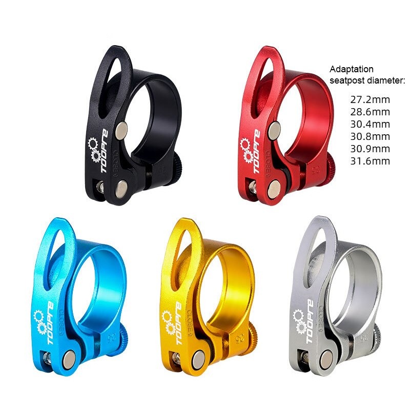 รัดหลักอานจักรยานแบบปลดเร็ว ยี่ห้อ TOOPRE 31.8 34.9