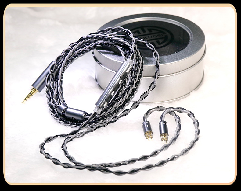 Hakugei Si Sawat สีสวาด สายอัพเกรดหูฟังพร้อมไมค์ Litz 5N OCC ระดับเทพ [Drizzy Exclusive]