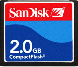 Sandisk CF Card 2Gb 20X