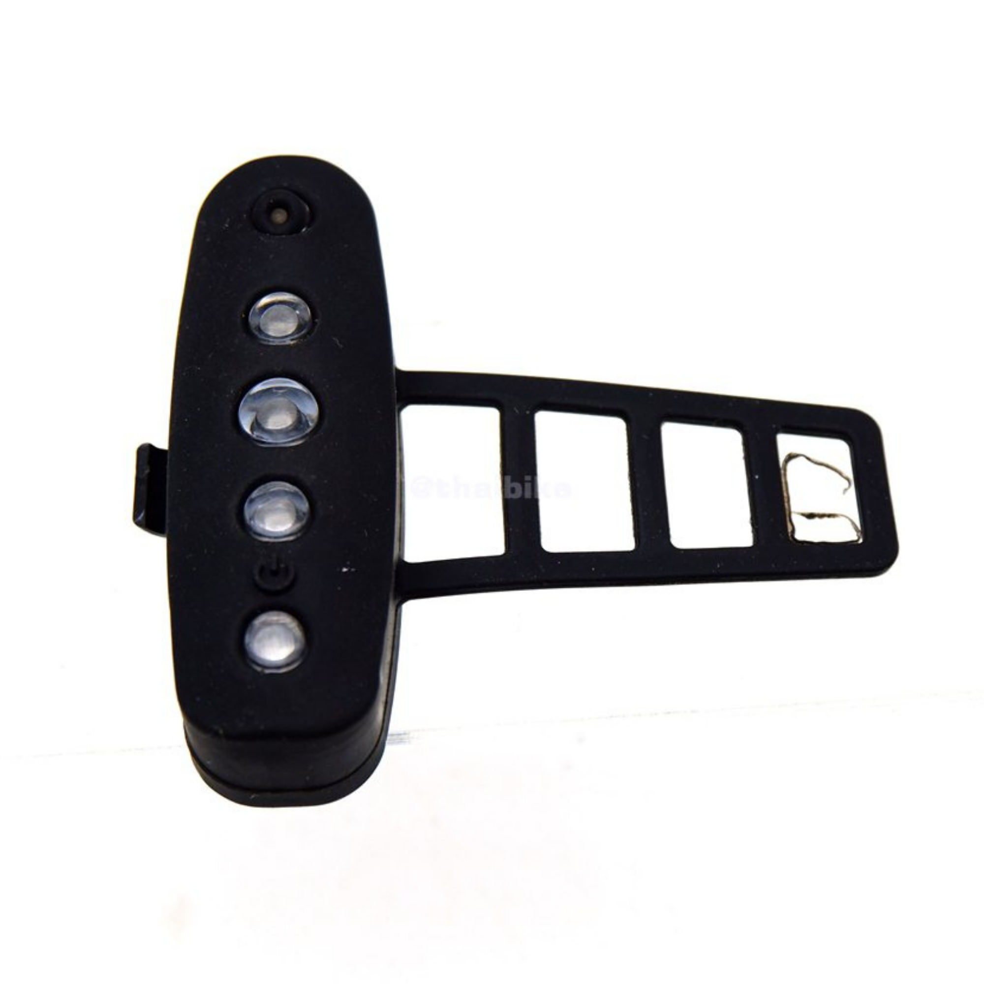 ไฟท้ายจักรยานแบบซิลิโคนทรงมะขาม ยี่ห้อ DC-109 ชาร์จ USB