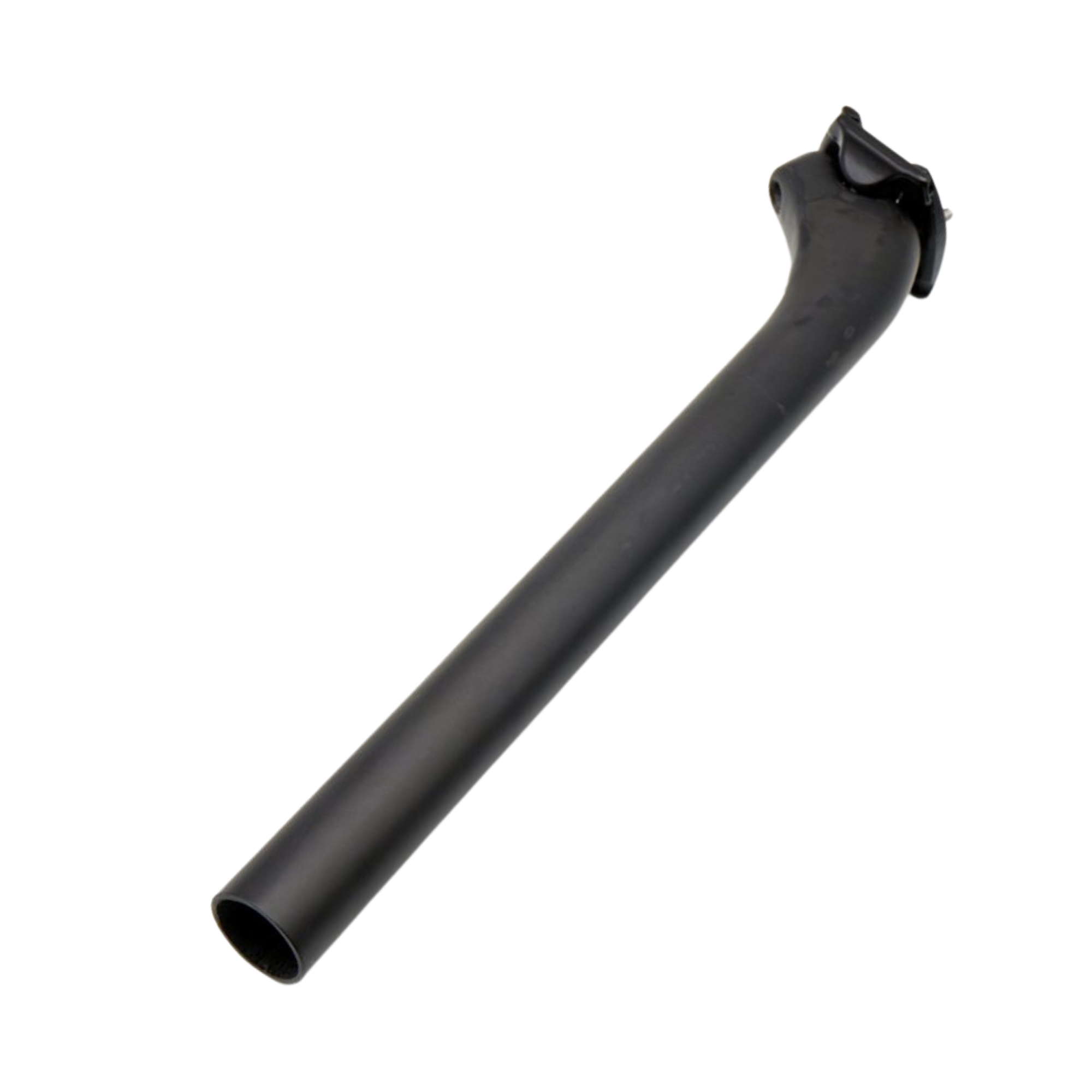 หลักอานจักรยานคาร์บอนแท้ แบบเยื้องหลัง ขนาด 27.2/31.6