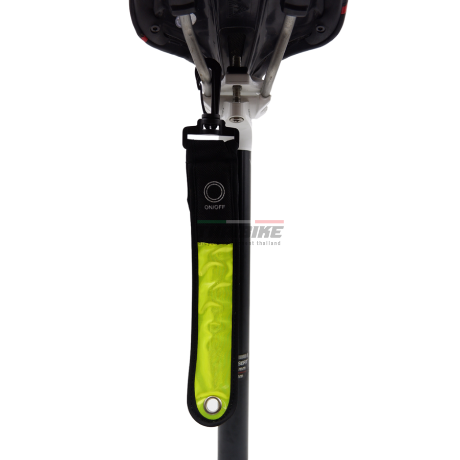 สายสะท้อนแสงมีไฟในตัว ติดกระเป๋า ติดใต้อาน THAIBIKE