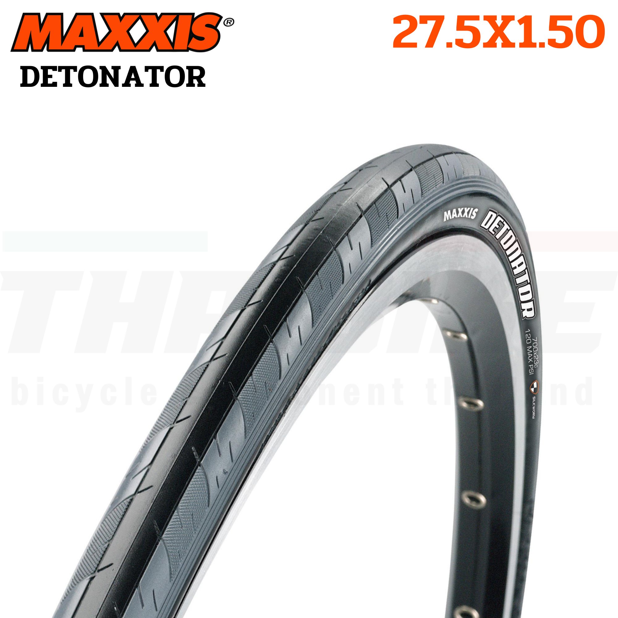ยางนอกจักรยานขอบลวด MAXXIS DETONATOR ขนาด 27.5X1.5