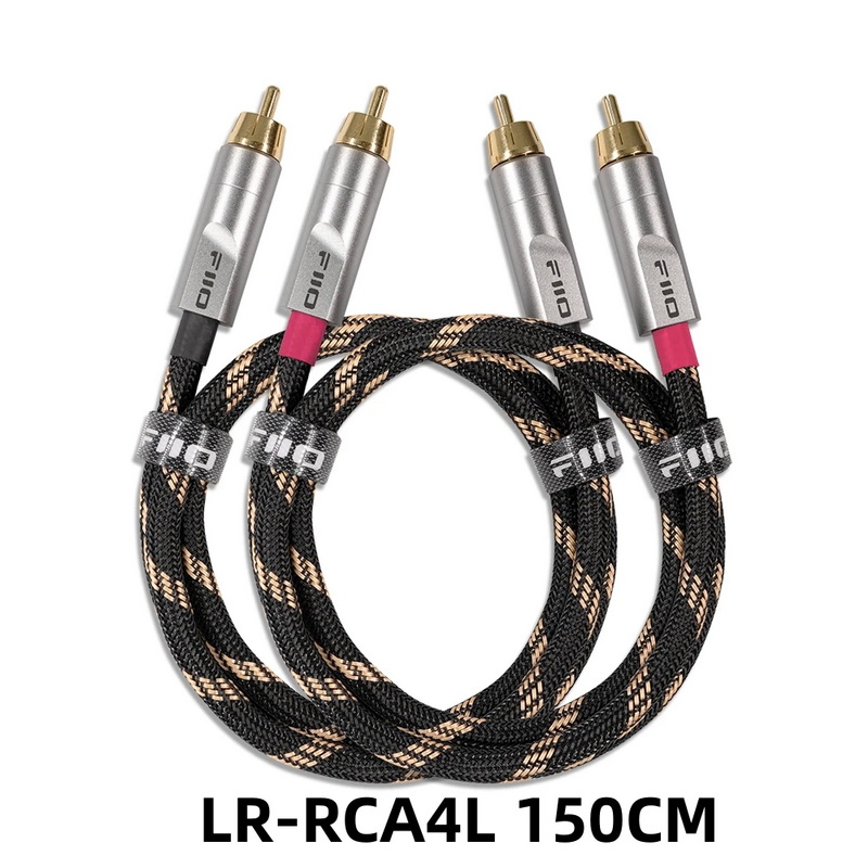 FiiO LR-RCA4 สาย Dual RCA Analog Audio สำหรับเครื่องเสียง