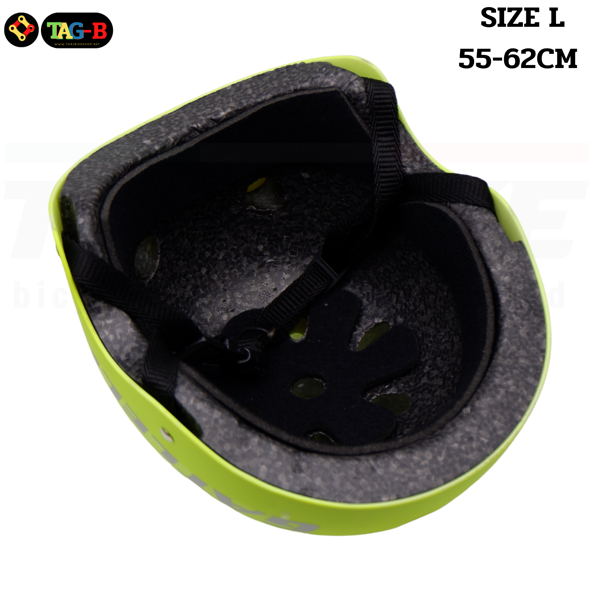 หมวกจักรยานแบบกลม GATELIJK หมวกผู้ใหญ่ SIZE L 57-62CM (ปรับขนาดไม่ได้)