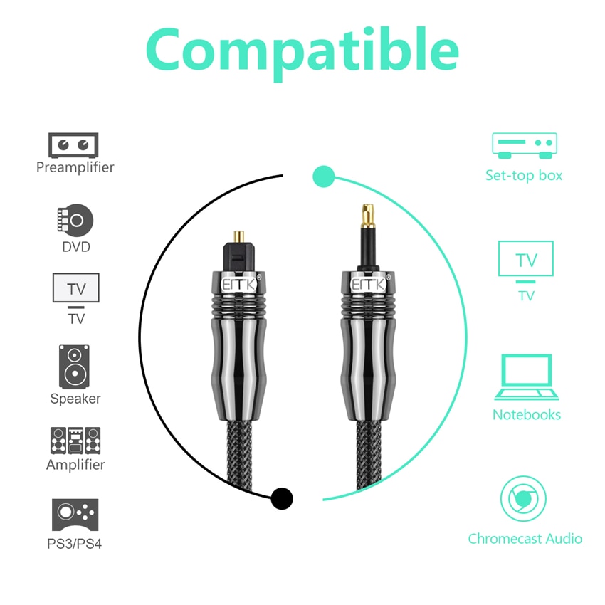 ขาย X-Tips ERTK สาย Optical to Mini Optical 3.5MM