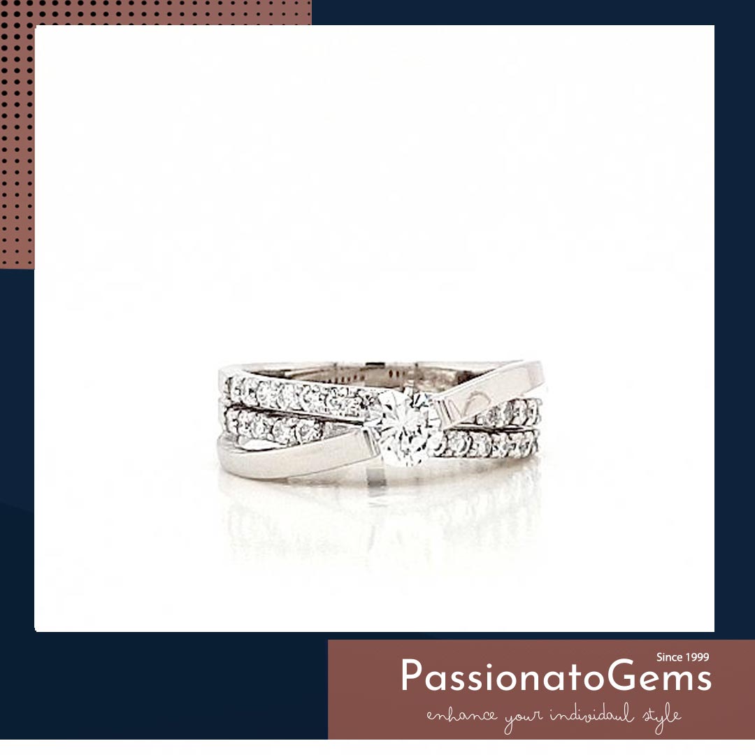 รหัส N1RPT0619-14 แหวนเพชร เพชรน.นรวม 76.30 ตัง มีวงเดียวเท่านั้น Line : @passiongems (อย่าลืมใส่ @หน้าpassiongems นะคะ)