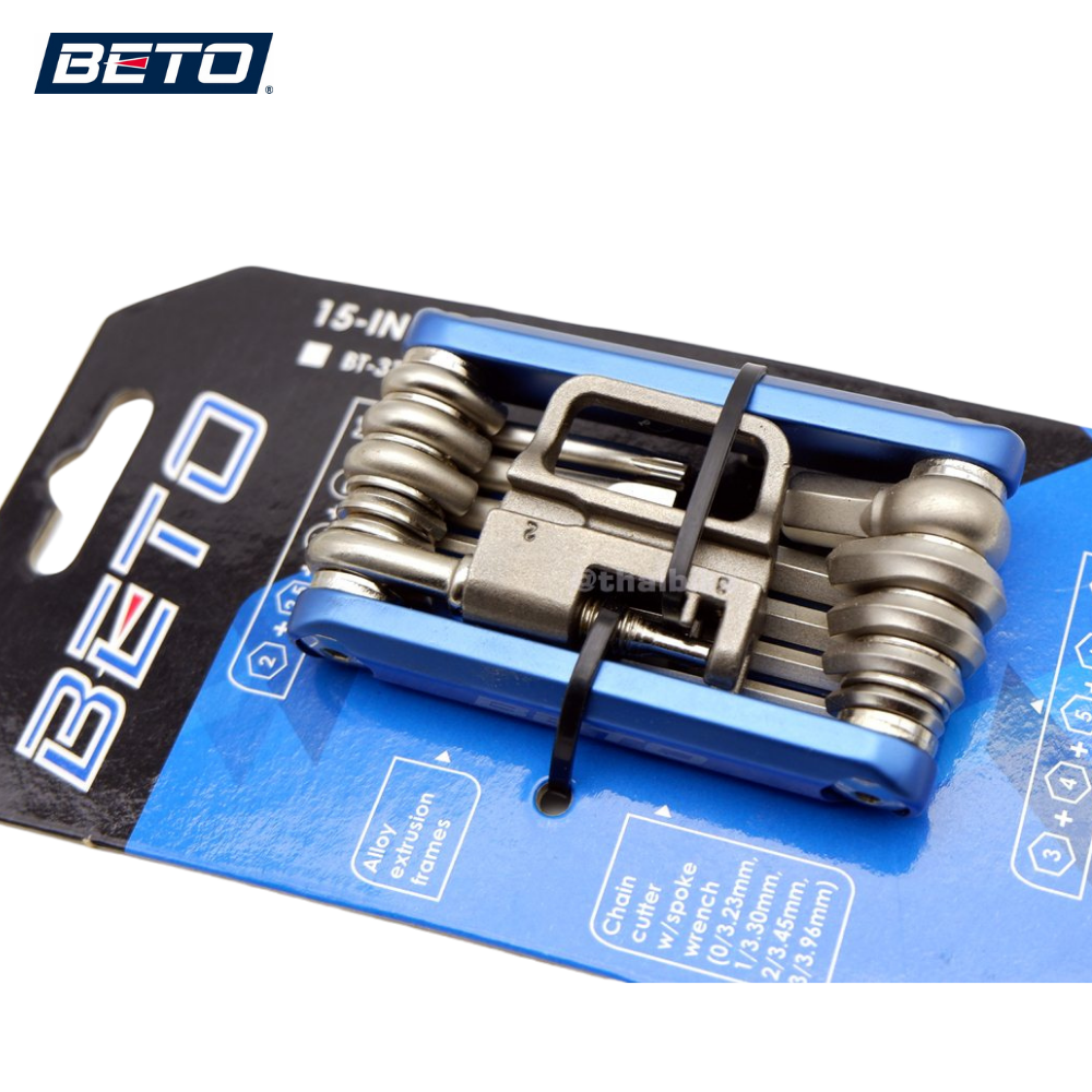 เครื่องมือ เอนกประสงค์สำหรับจักรยาน Beto รุ่น BT-338 พร้อมตัดโซ่