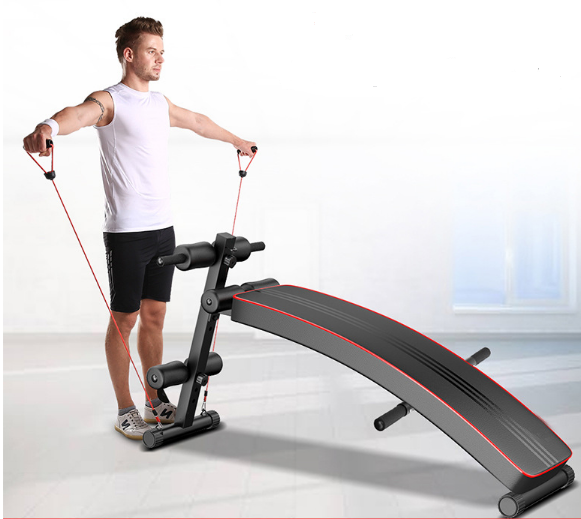 ม้านอน ซิกอัพ เบาะใหญ่ Sit Up Bench ADKING