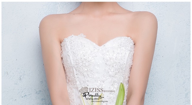 BR228 **พรีออเดอร์**ชุดแต่งงาน&ชุดเจ้าสาวแบบยาวสีขาวเกรดพรีเมี่ยม หรูหราน่ารัก สวยโดดเด่นไม่ซ้ำใคร สวยงามดุจเจ้าหญิง