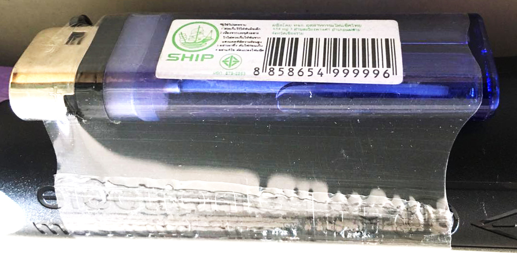 ไม้ตียุง Top Killer ชาร์ทไฟบ้าน(แถมไฟแช็ค)(1x3)