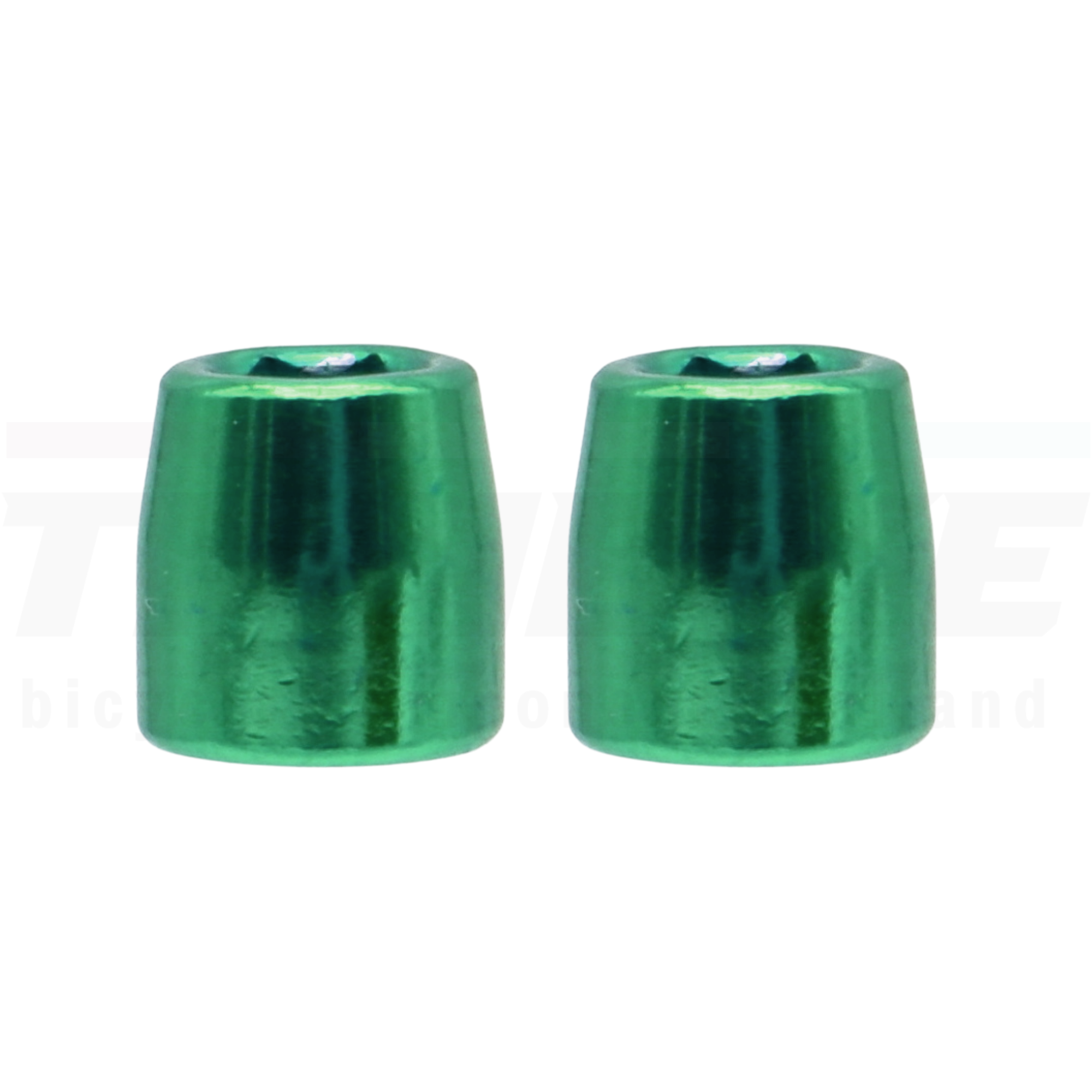 น็อตแต่งปิดยางวีเบรคจักรยาน อลู CNC THAIBIKE 2 ชิ้น