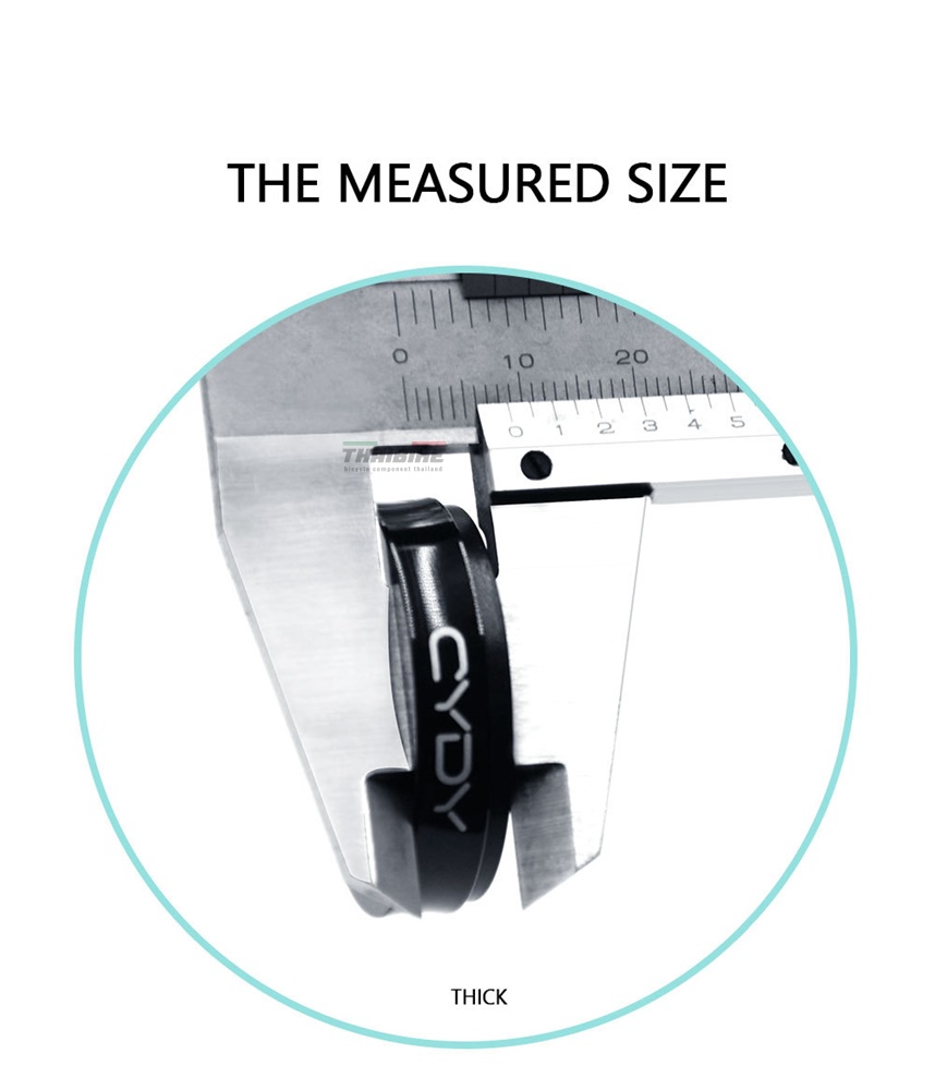 ฝาปิดสเต็มแบบติดไมล์จักรยาน CYDY WAHOO GARMIN BRYTON IGPSPORT