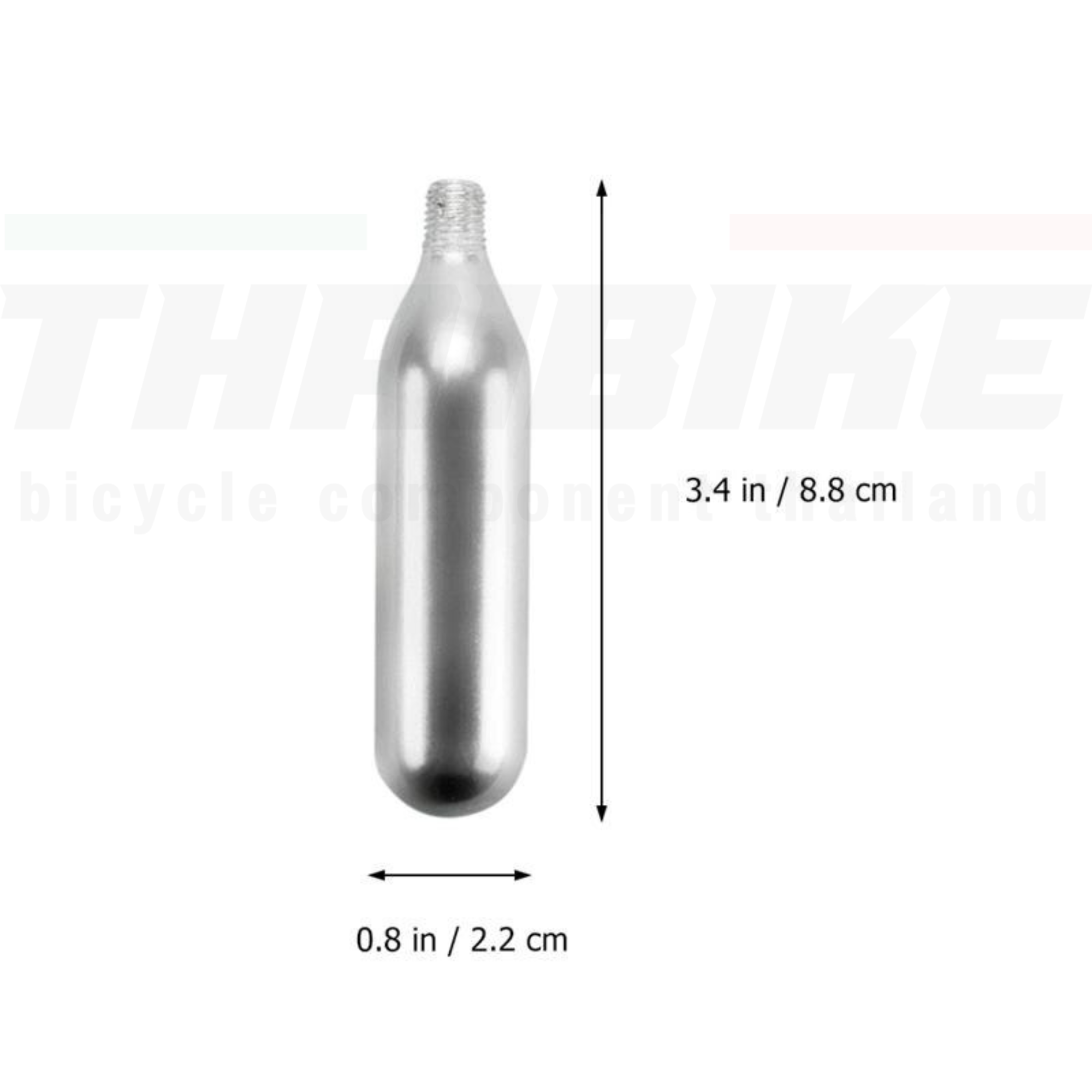 เฉพาะหลอด CO2 ขนาด 16 กรัม เติมลมรถ เติมลม TAG-B