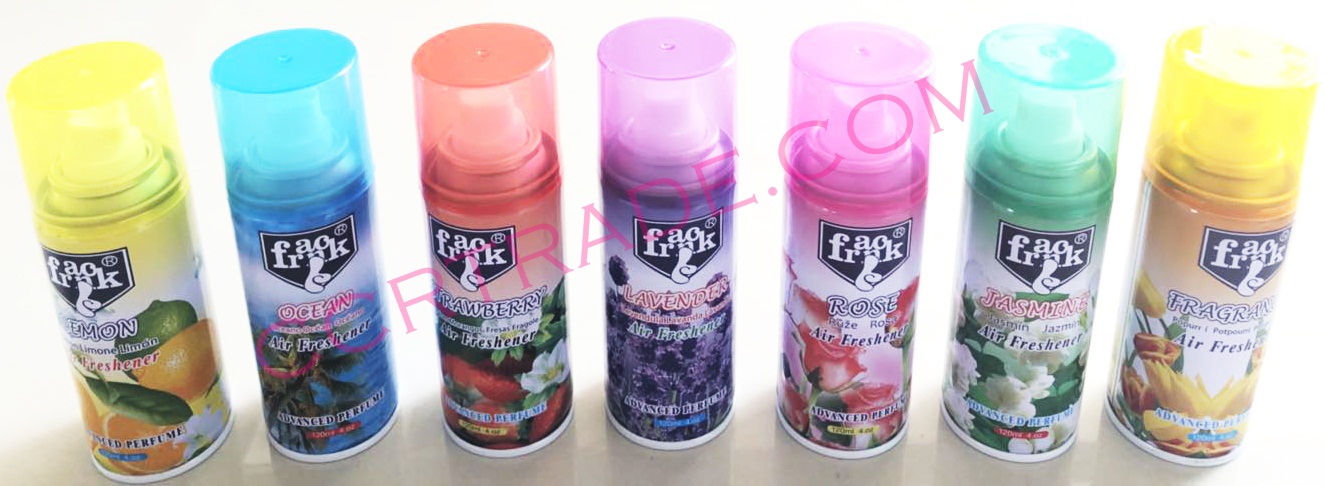 สเปร์ยปรับอากาศ 120 ML. กระป๋อง 13.5 ซม.(1x24)