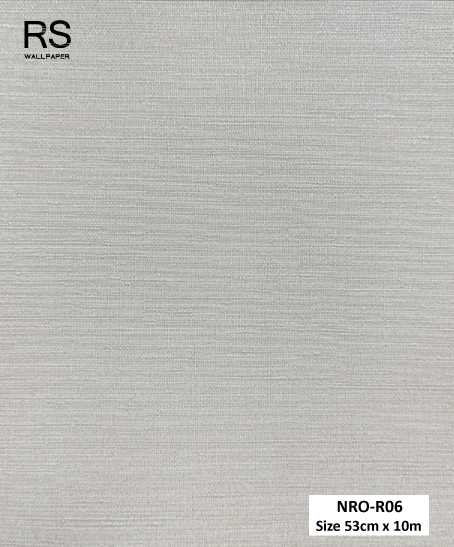 วอลเปเปอร์ สีเทา มีกลิตเตอร์สีเงิน NRO-R06