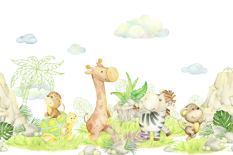 วอลเปเปอร์ห้องเด็ก ลายการ์ตูน (สั่งผลิต)