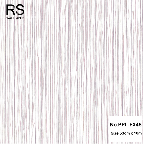 วอลเปเปอร์ พื้นสีขาวปนเส้นม่วง No.PPL-FX48