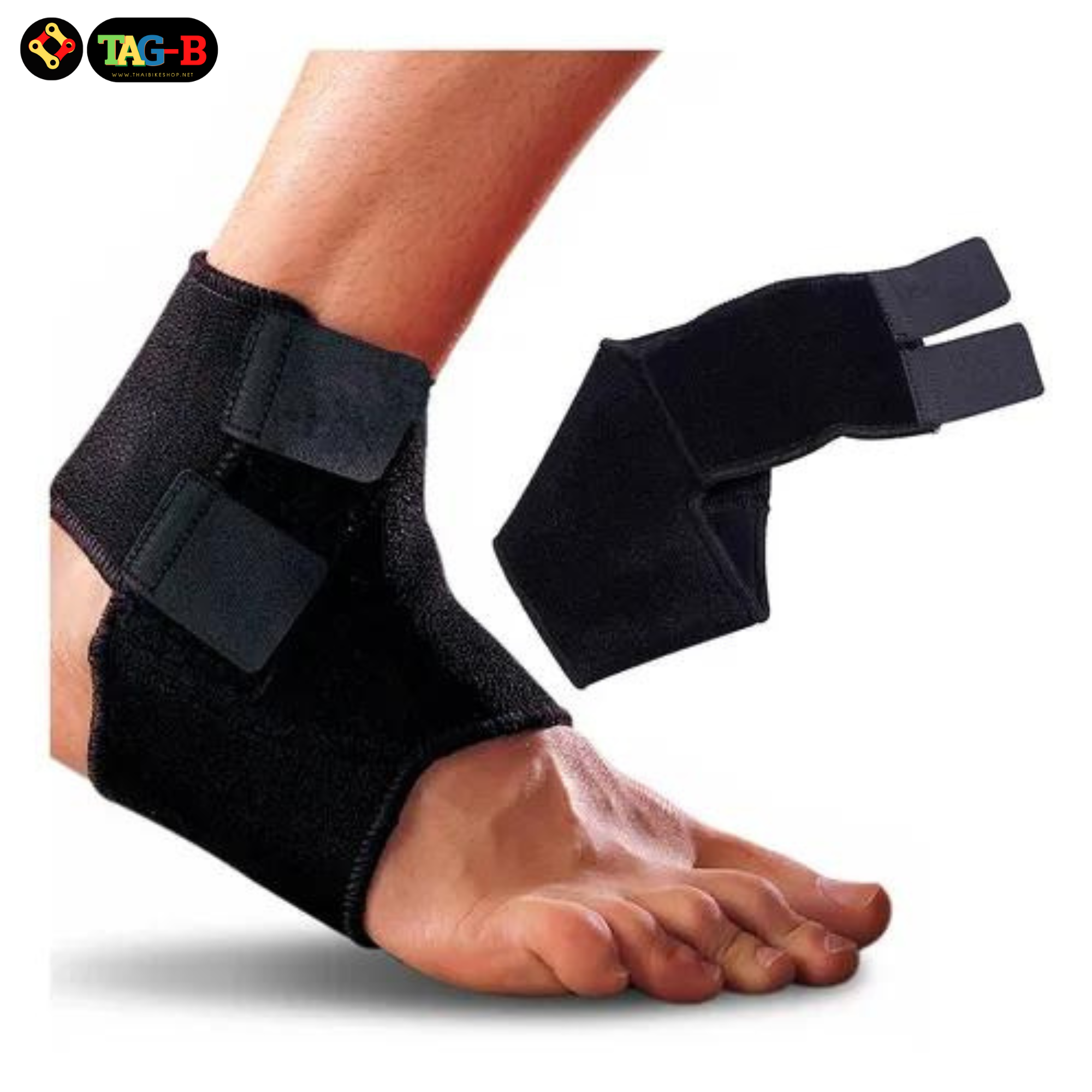 สายรัดกันข้อเท้าปั่นจักรยาน 2 ชิ้นSupport Ankle