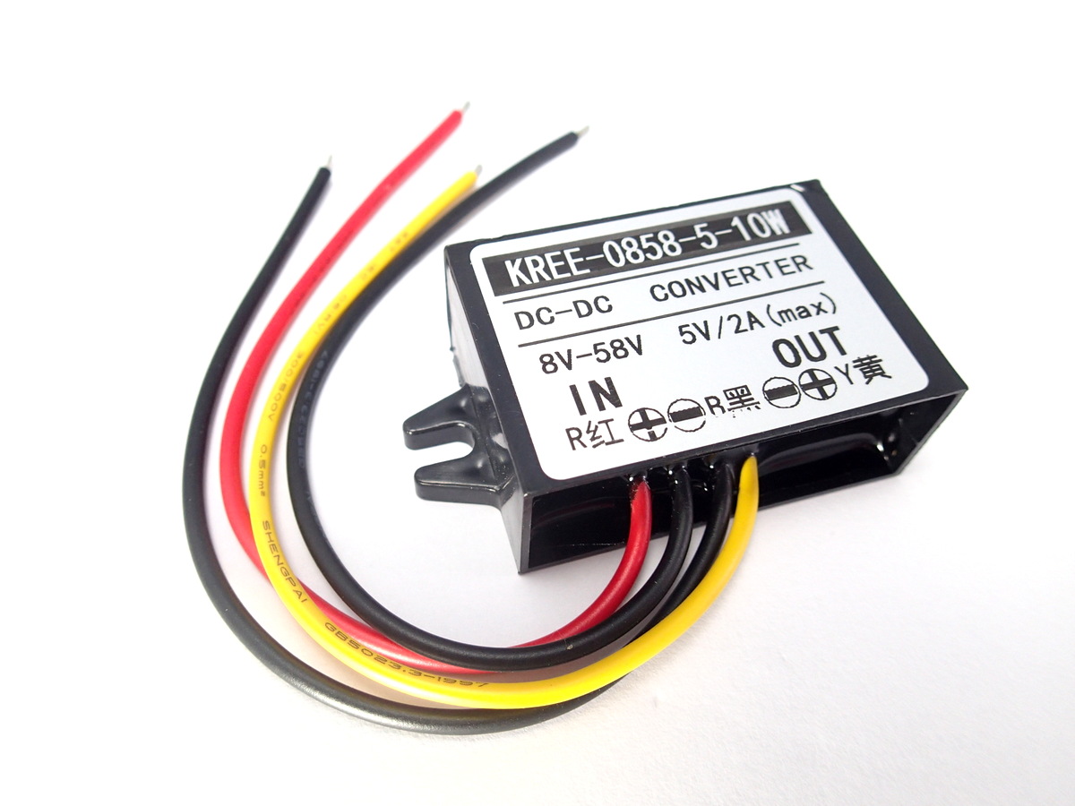 8-58V to 5V 2A 10W Step-Down Converter