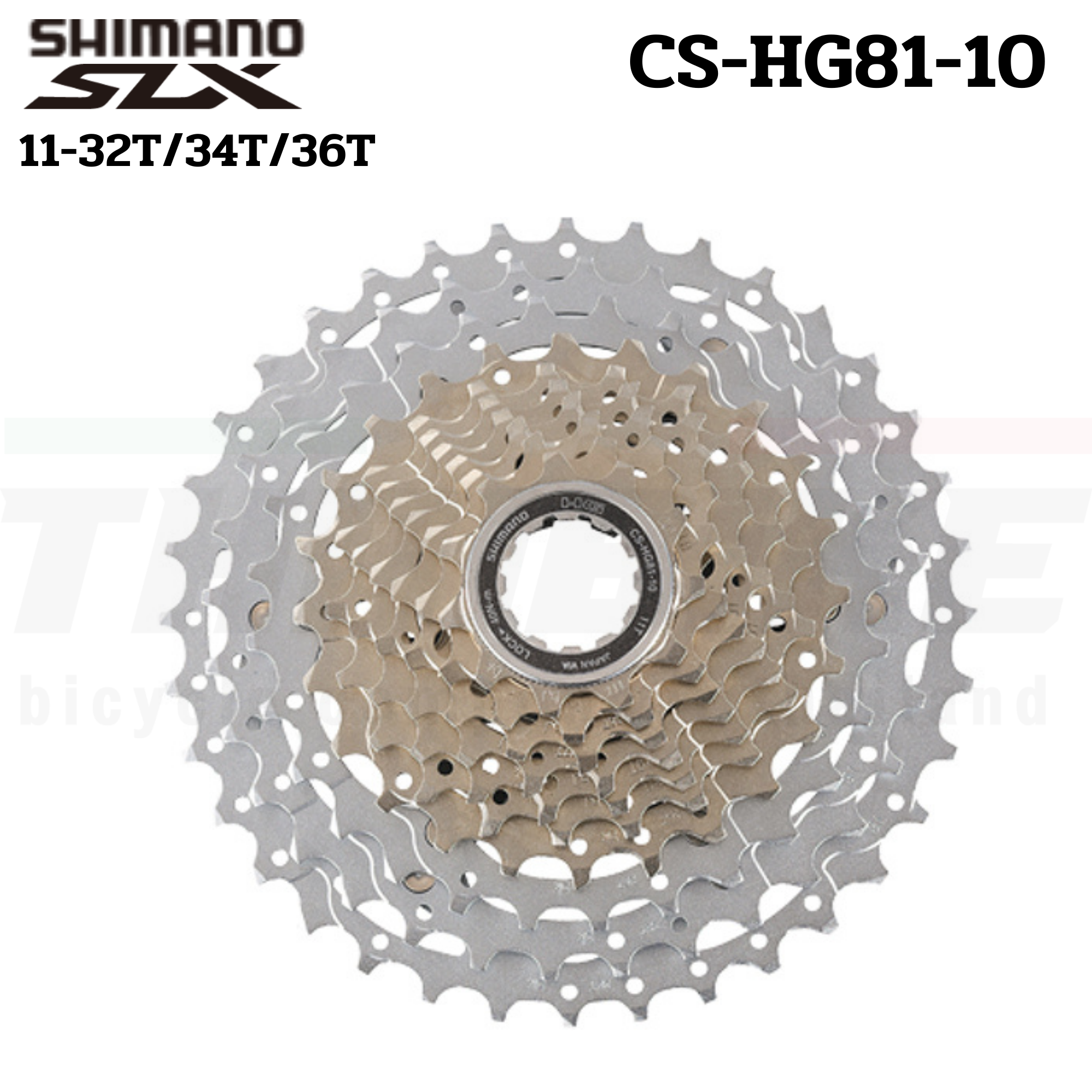 สเตอร์ เฟือง จักรยาน SHIMANO SLX 10SPD CS-HG81-10