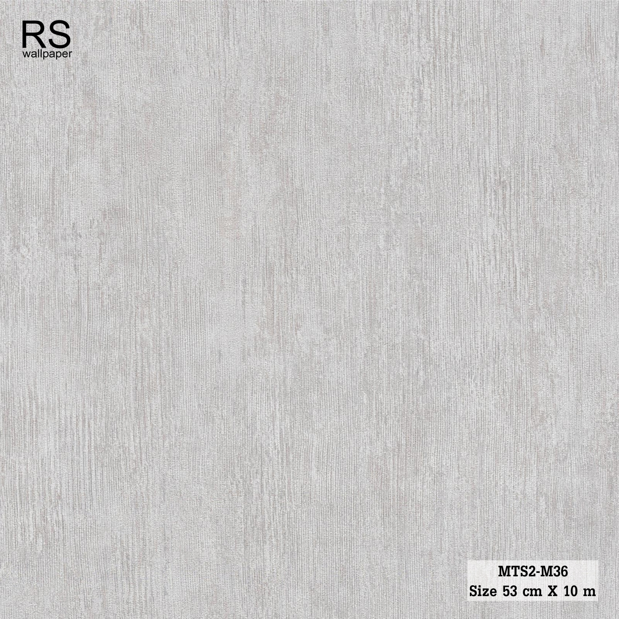 วอลเปเปอร์ ลายปูนเปลือยสีเทา MTS2-M36