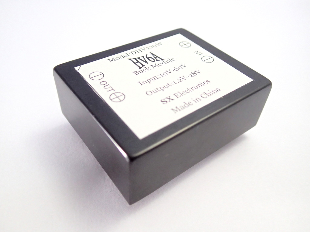 Wide Voltage DC Step-Down [10V-60V to 1V-48V] 6A 120W
