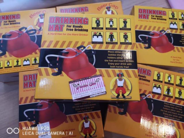 หมวกกินเบียร์ หมวกกินเหล้า เกมปาร์ตี้‼️พร้อมส่งจาก กทม🎁ส่งไวมากคะ