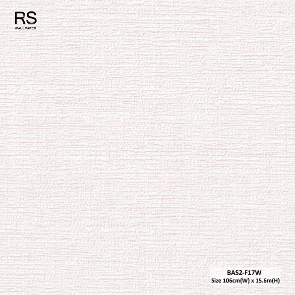 วอลเปเปอร์สีชมพูอ่อนขาว BAS2-F17W