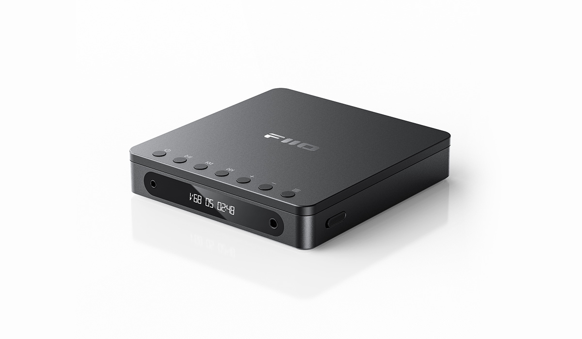 FiiO DM13 / DM13 BT เครื่องเล่น CD รุ่นแรก พร้อมหน้าจอแสดงผล ปุ่มควบคุมการเล่น ช่องเสียบหูฟัง ประกันศูนย์ไทย