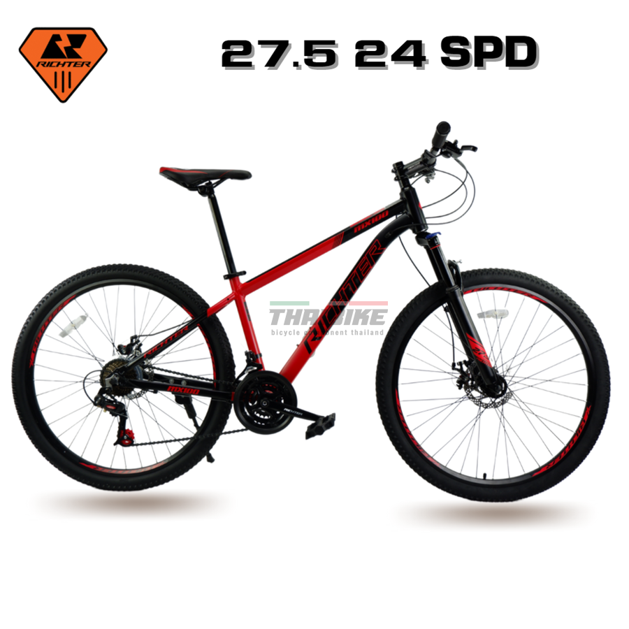 เปิดตัวใหม่ส่งฟรี !! จักรยานเสือภูเขาล้อ 27.5 อลูมิเนียม RICHTER MX100 ราคาถูก