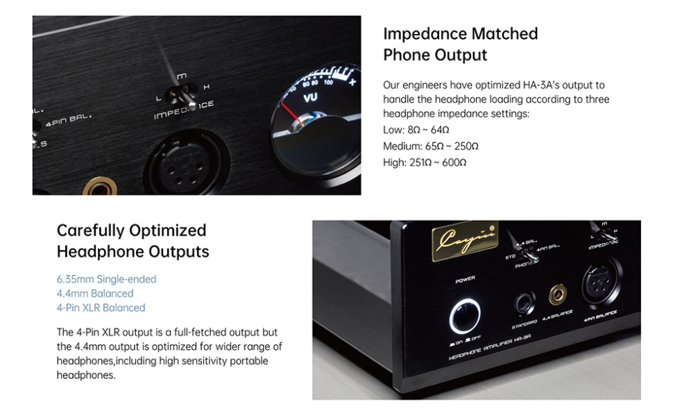 [สั่งจองล่วงหน้า] Cayin HA-3A แอมป์ตั้งโต๊ะหลอดแก้วสูญญากาศ ประกันศูนย์ไทย