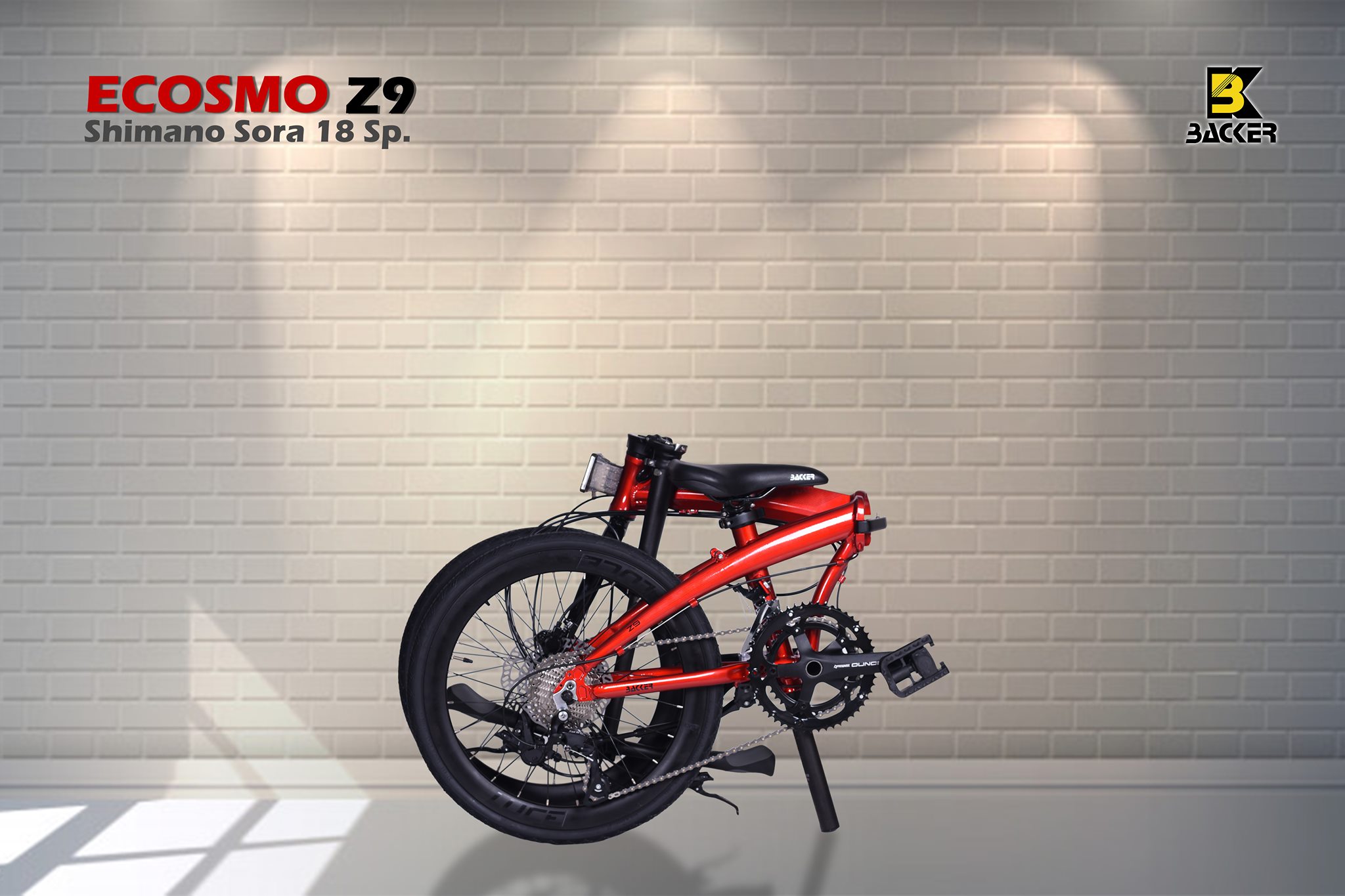 จักรยานพับรุ่นใหม่ล่าสุดจาก Backer กับ ECOSMO Z9