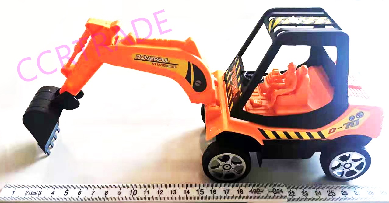 รถตักก่อสร้างใหญ่สีสดถุง 29.5 ซม.