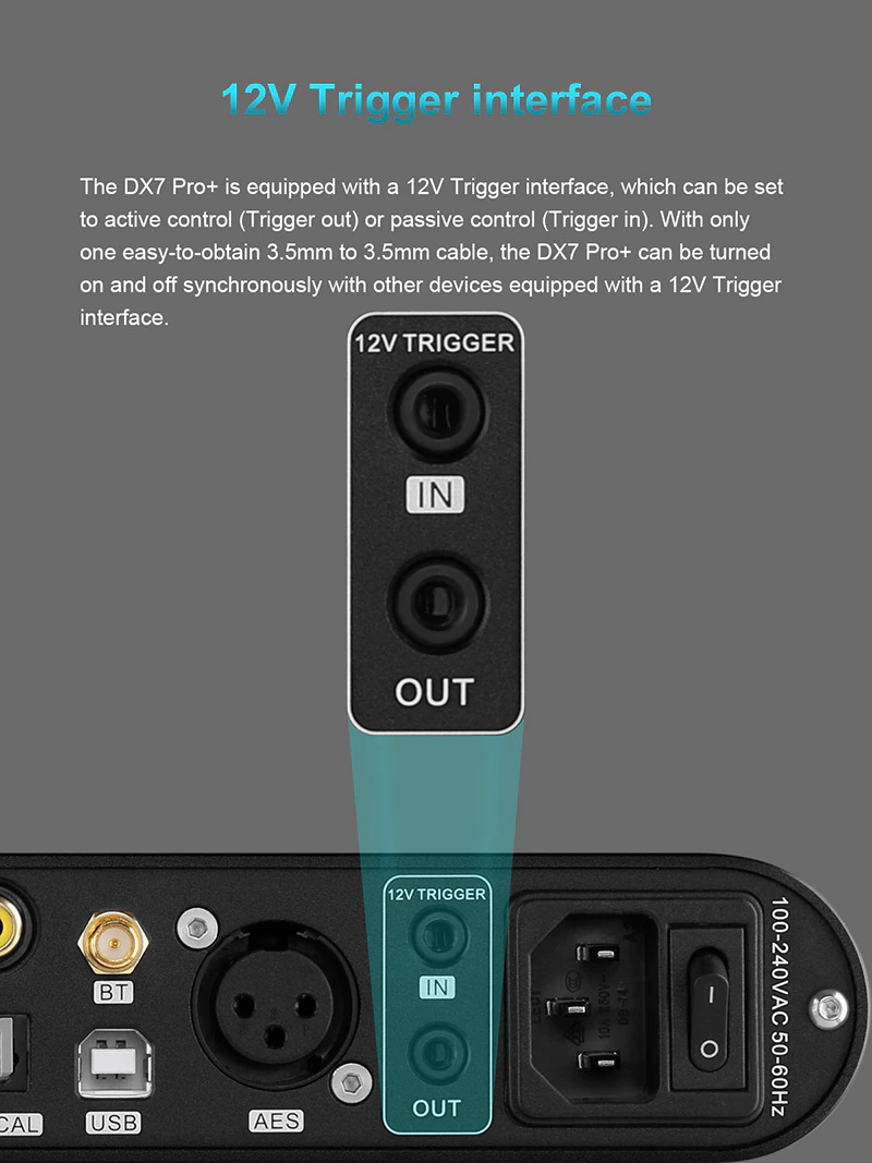 Topping DX7 PRO Plus NFCA Bluetooth DAC/AMP ตั้งโต๊ะครบจบในตัว ประกันศูนย์ไทย