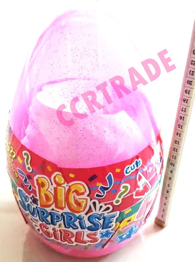 ไข่ยักษ์เซอร์ไพร์ส 17x25 ซม.คละสี(1x3)