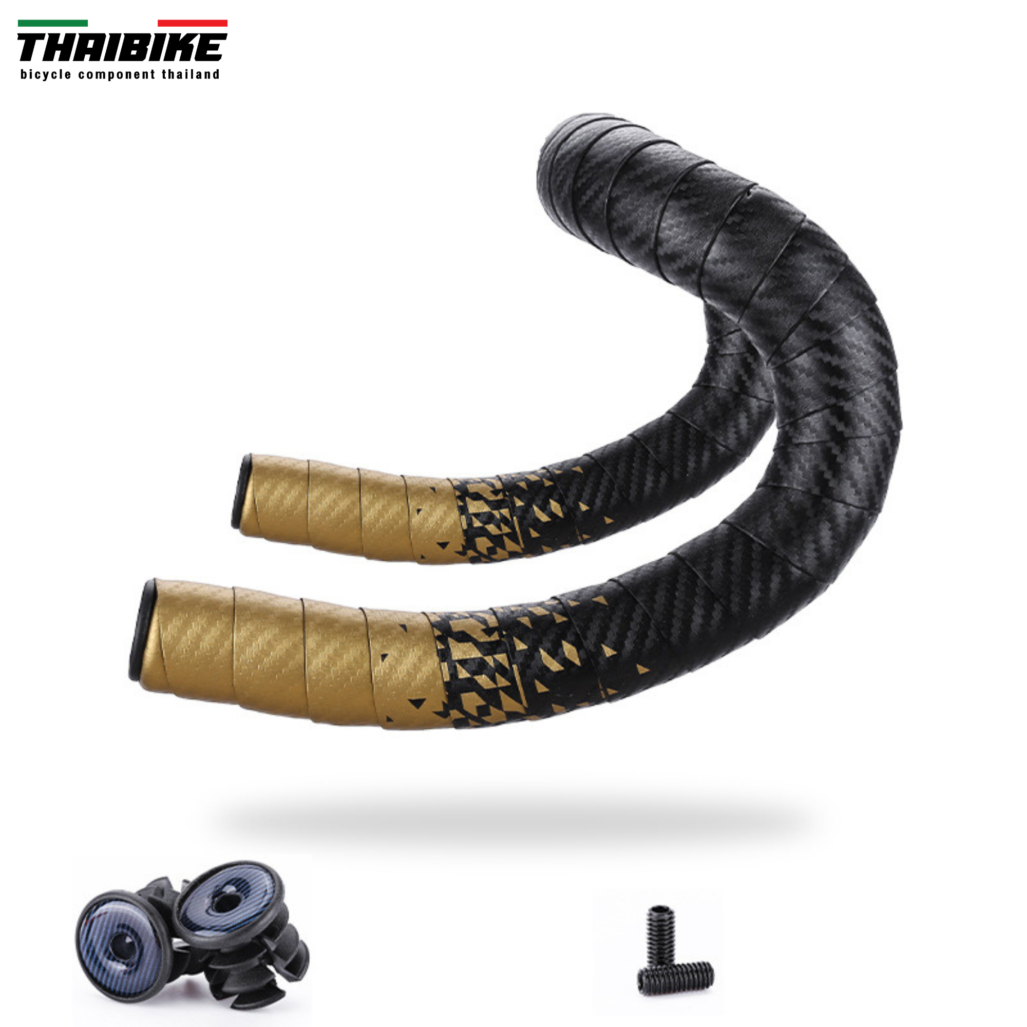 ผ้าพันแฮนด์จักรยานเสือหมอบ THAIBIKE 2TONE