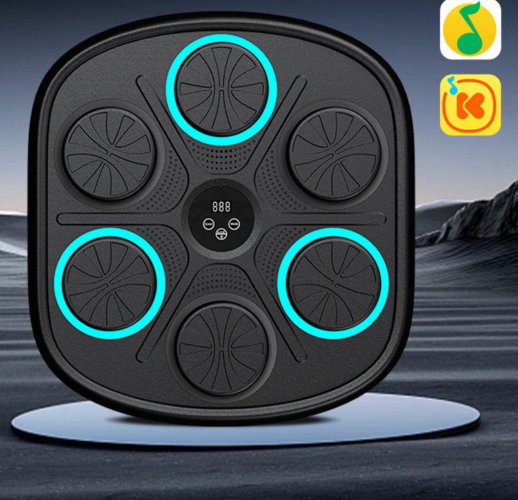 แท่นซ้อมมวย ติดผนัง มีโปรแกรมนับจำนวน พร้อมถุงมือ สสินค้าพร้อมส่งในไทย