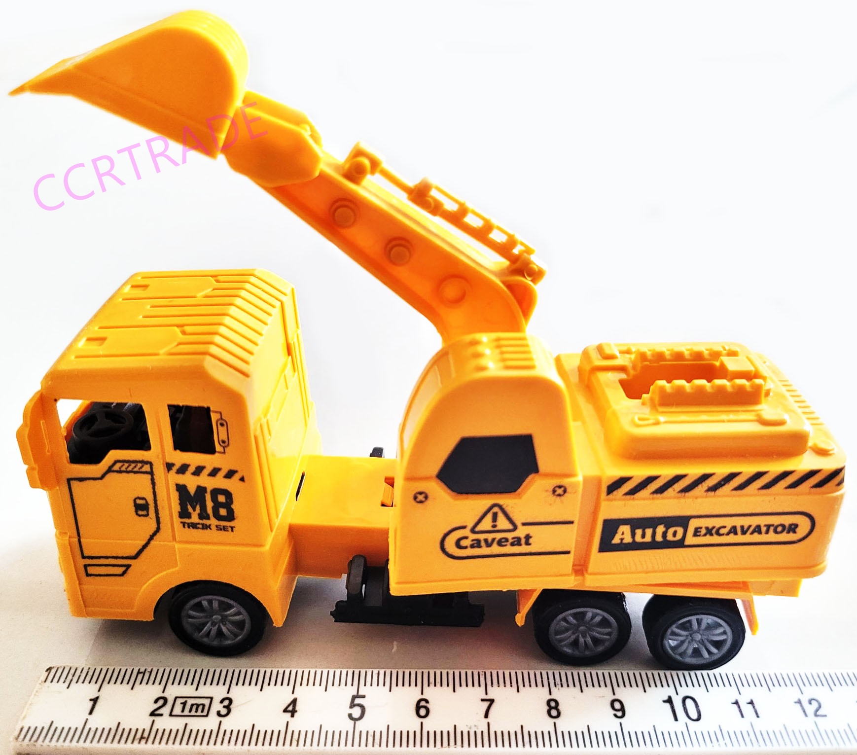 รถก่อสร้างใหญ่ มีลานกล่อง 4.5x12 ซม.