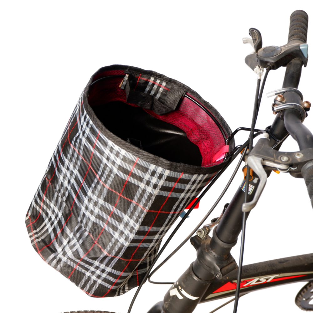 กระเป๋าติดหน้าแฮนด์จักรยาน ตะกร้าหน้าจักรยาน แบบเกี่ยวแฮนด์